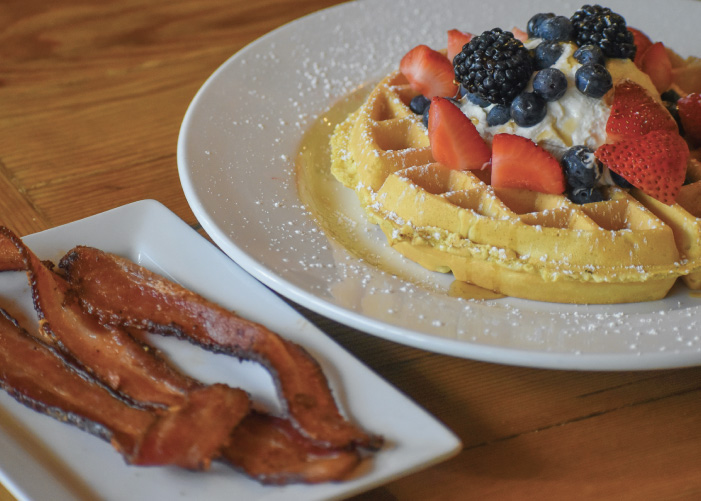 Waffle With Berries Waffle With Berries